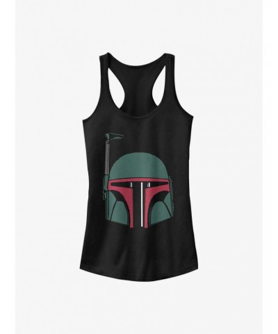 Star Wars Boba Fett Head Girl's Tank $7.67 Tanks