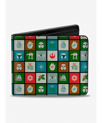 Star Wars Holiday Season Icons Bifold Wallet $7.11 Wallets