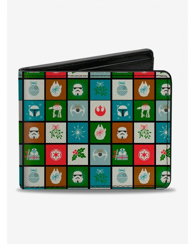 Star Wars Holiday Season Icons Bifold Wallet $7.11 Wallets