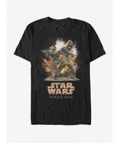 Star Wars Pao and Bistan Battle Scene T-Shirt $5.59 T-Shirts