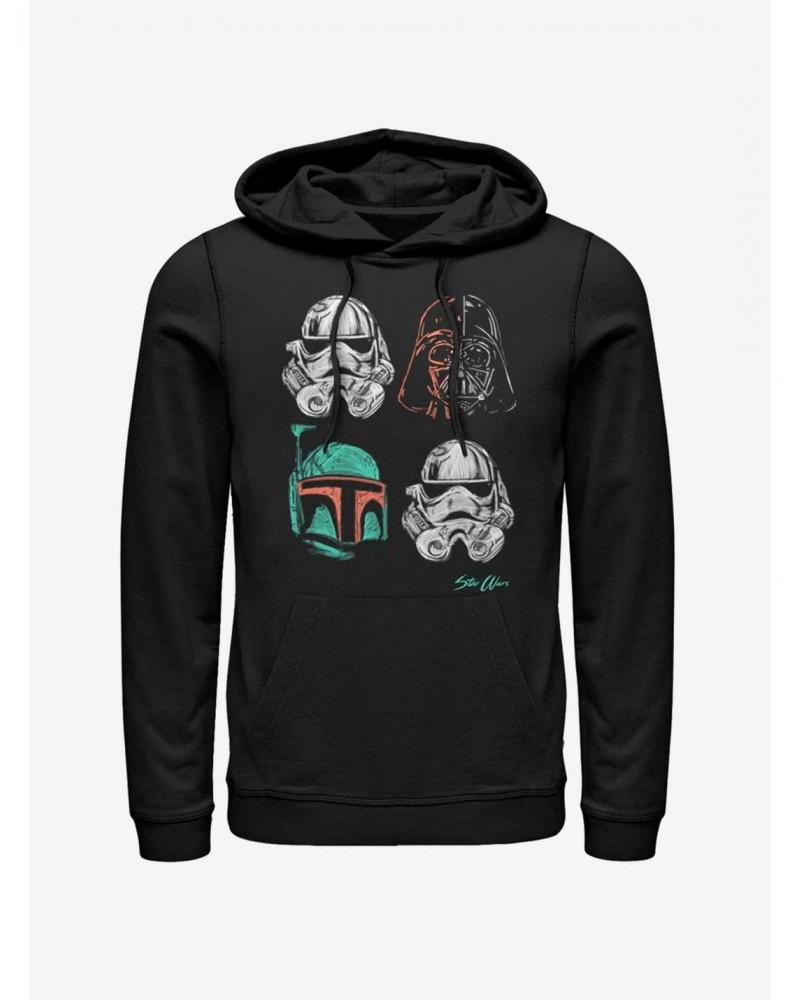 Star Wars Marker Baddies Hoodie $13.65 Hoodies