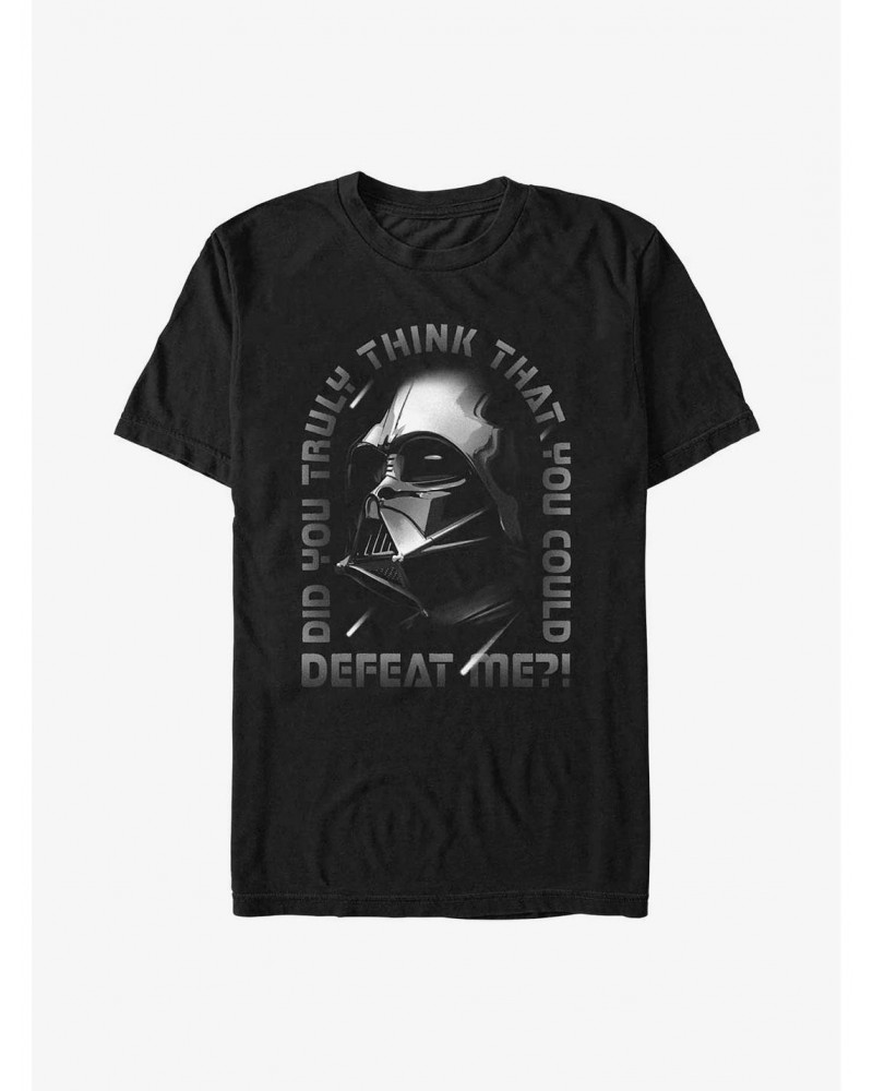 Star Wars Obi-Wan Kenobi Can't Beat Darth Vader T-Shirt $4.81 T-Shirts