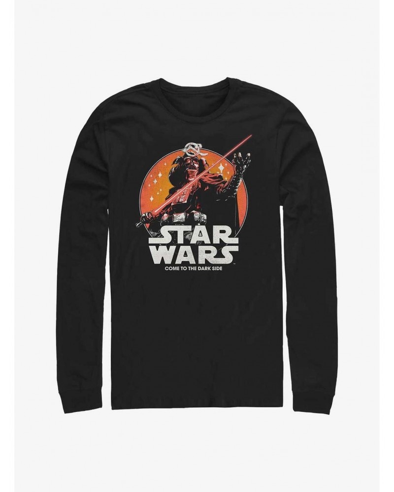 Star Wars: Visions Close-Up Darth Vader Long-Sleeve T-Shirt $8.16 T-Shirts