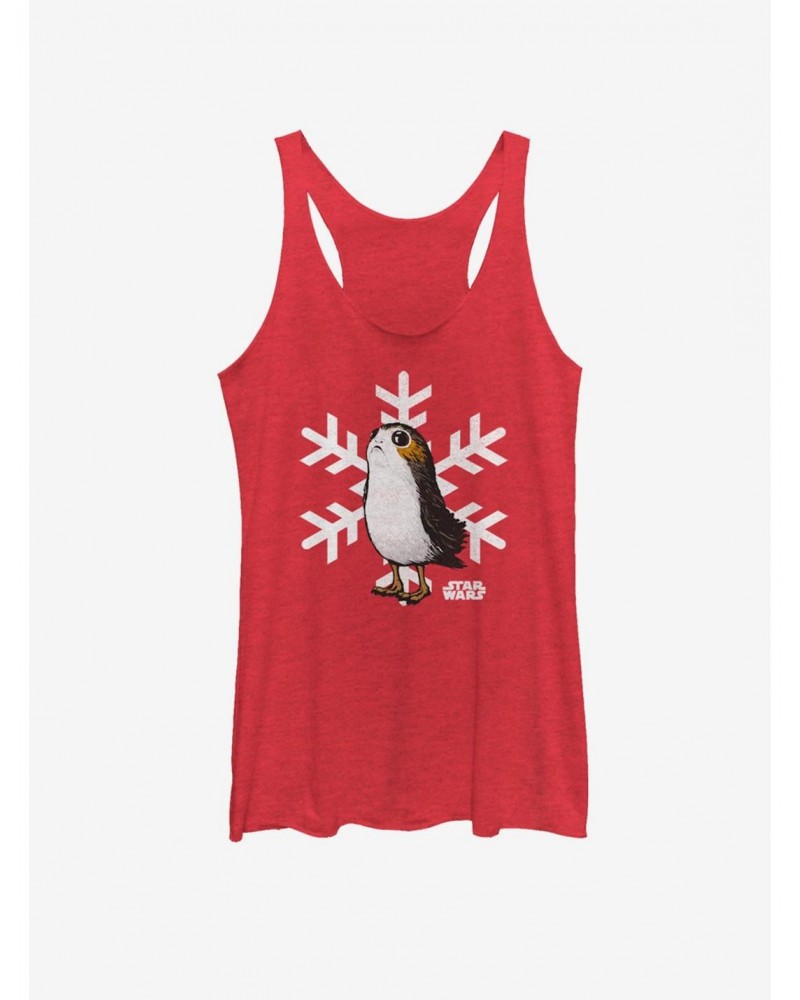 Star Wars Porg Snowflake Girls Tank $9.32 Tanks