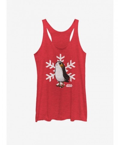 Star Wars Porg Snowflake Girls Tank $9.32 Tanks