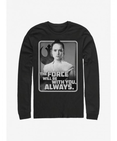 Star Wars: The Rise Of Skywalker With You Rey Long-Sleeve T-Shirt $11.58 T-Shirts