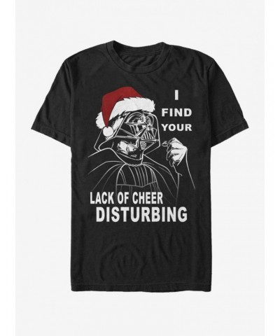 Star Wars Vader Lack Of Cheer T-Shirt $7.77 T-Shirts