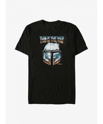 Star Wars The Mandalorian Chrome Dome Big & Tall T-Shirt $7.42 T-Shirts