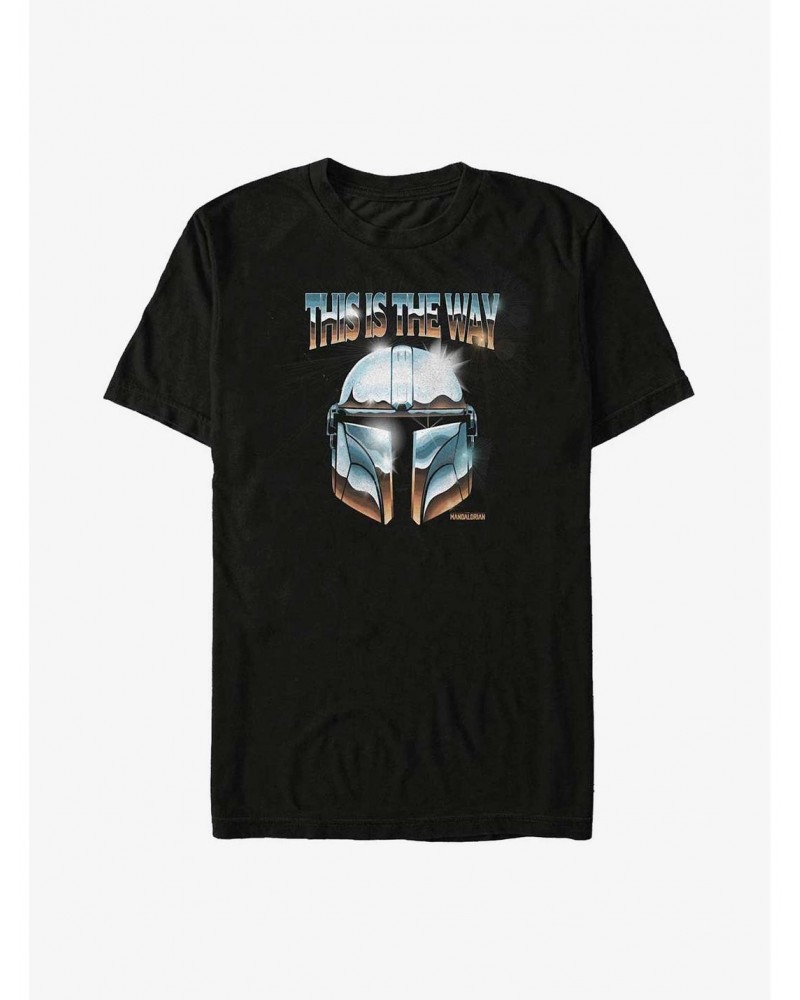 Star Wars The Mandalorian Chrome Dome Big & Tall T-Shirt $7.42 T-Shirts