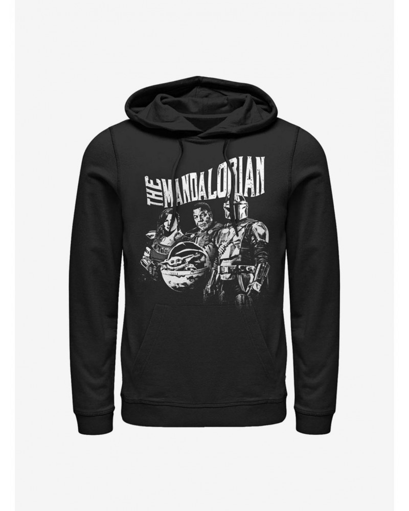 Star Wars The Mandalorian Hunter's Guild Hoodie $14.37 Hoodies