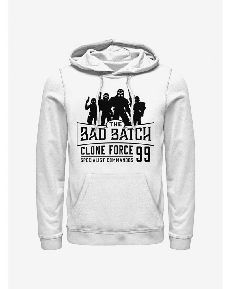 Star Wars The Clone Wars Bad Batch Emblem Hoodie $16.16 Hoodies