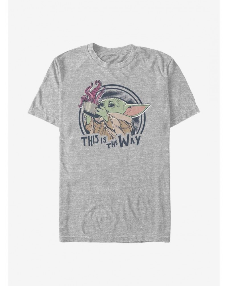 Star Wars The Mandalorian The Child Hungry T-Shirt $4.97 T-Shirts