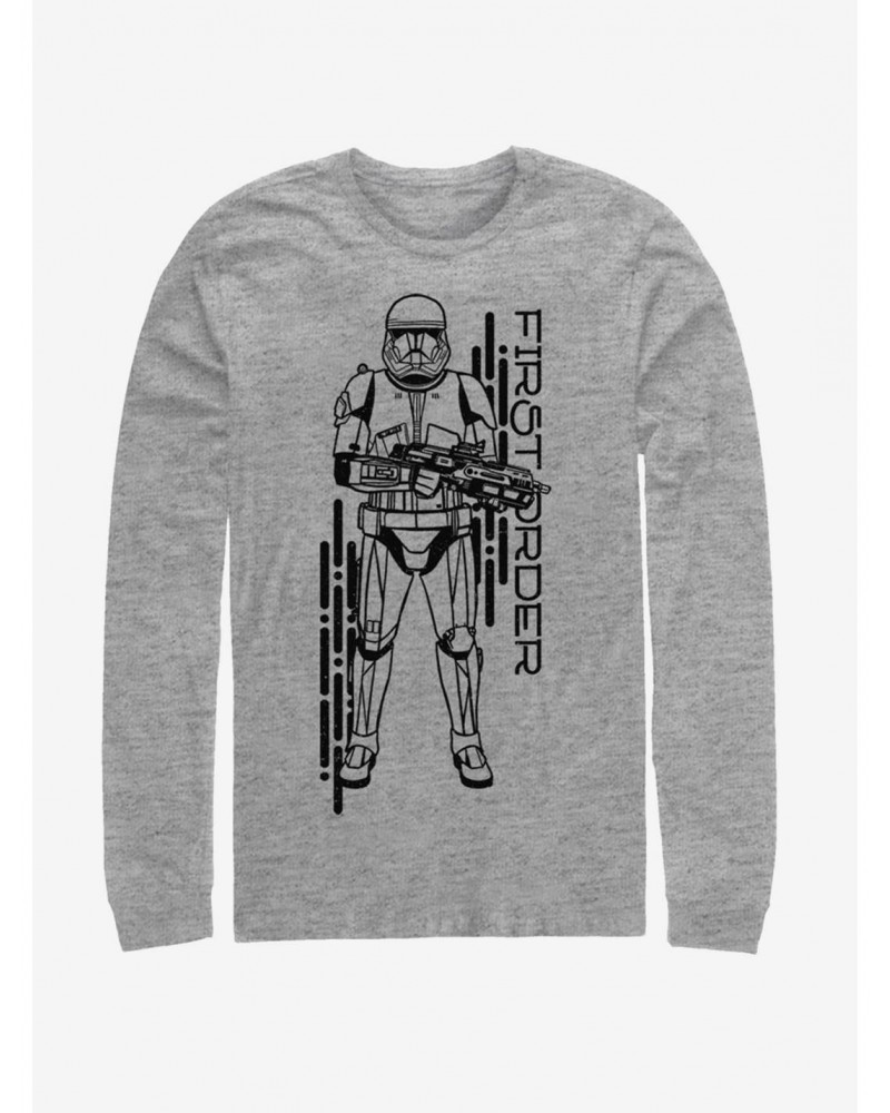 Star Wars Episode IX Rise of Skywalker Red Trooper Project Red Long-Sleeve T-Shirt $9.74 T-Shirts