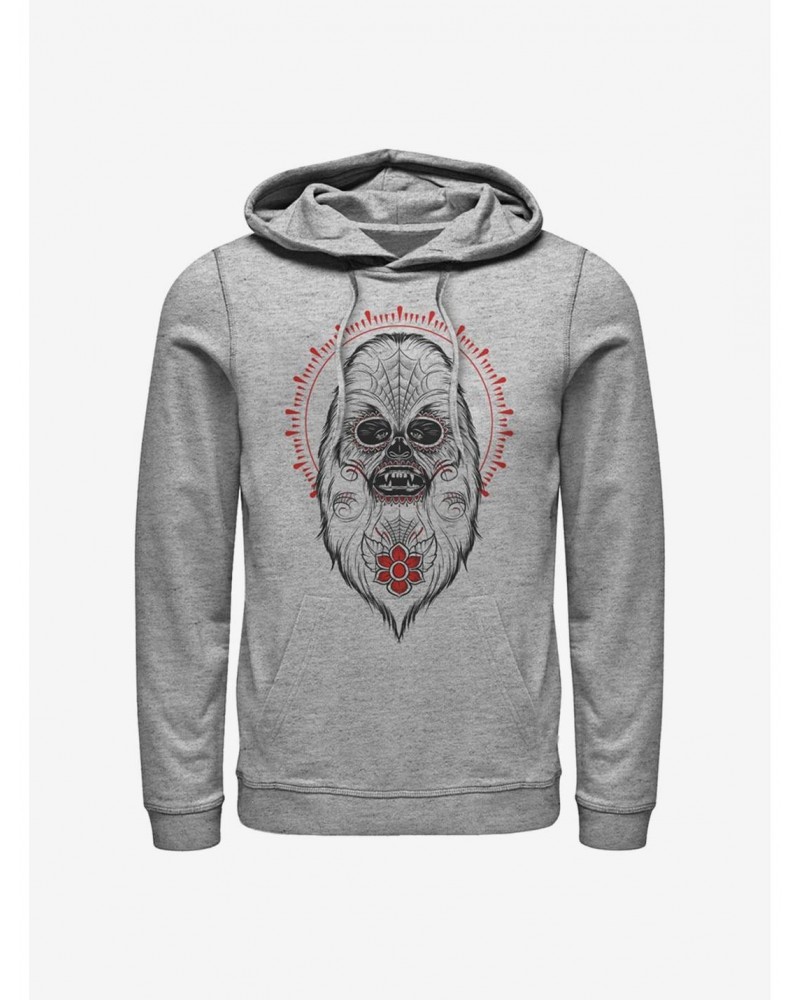 Star Wars Day Of The Dead Chewbacca Hoodie $17.96 Hoodies