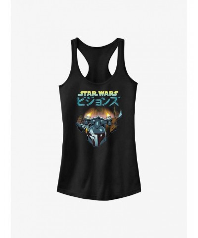 Star Wars: Visions Boba Fett Backpacks Got Jets Girl's Tank $6.57 Tanks