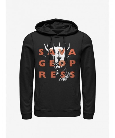 Star Wars The Clone Wars Savage Overlay Hoodie $15.09 Hoodies