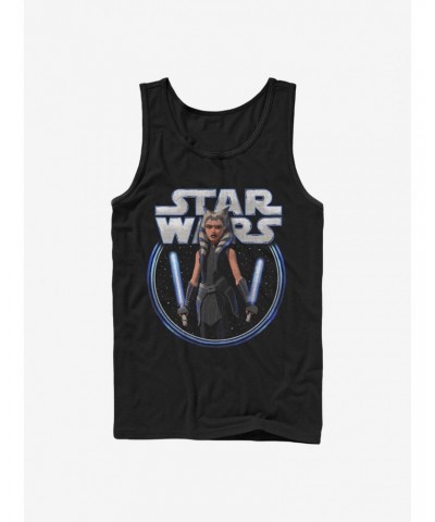 Star Wars: The Clone Wars Ahsoka Stars Tank Top $8.96 Tops