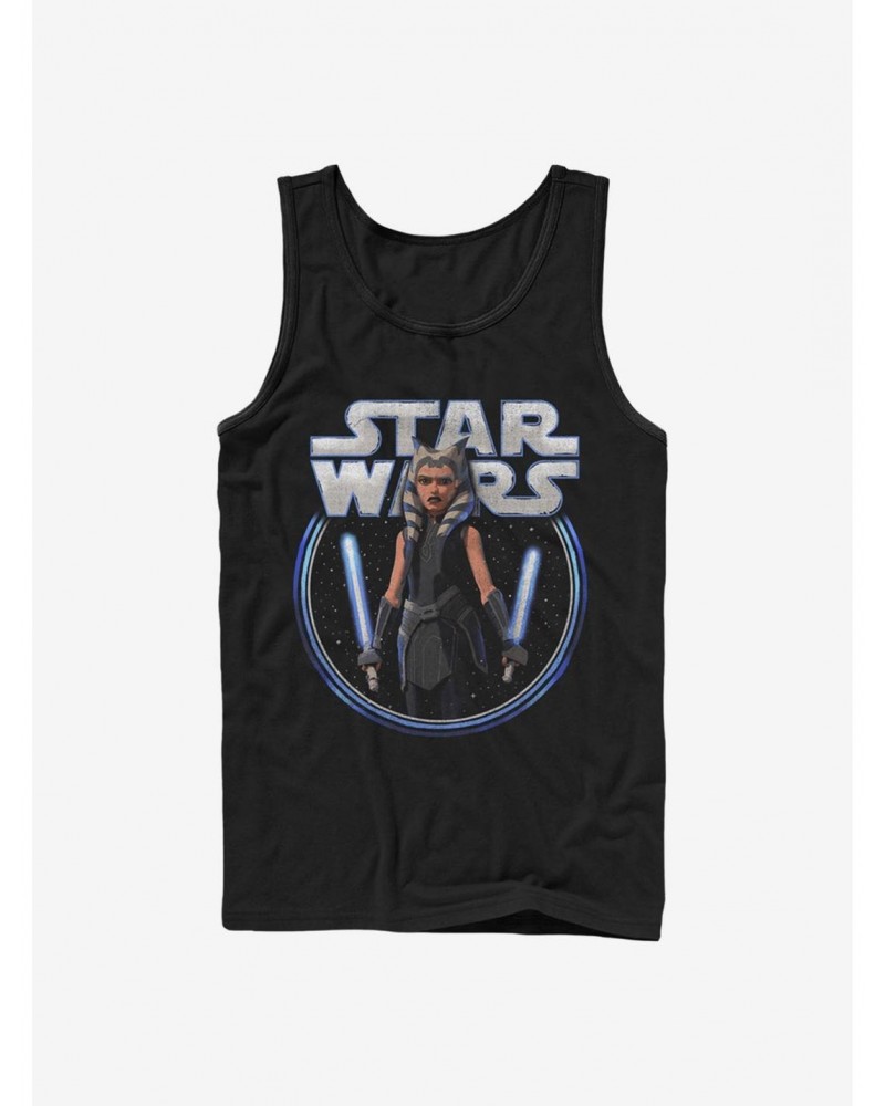 Star Wars: The Clone Wars Ahsoka Stars Tank Top $8.96 Tops