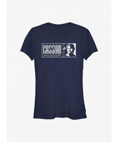 Star Wars: Andor Cassian Portait Girls T-Shirt $5.02 T-Shirts