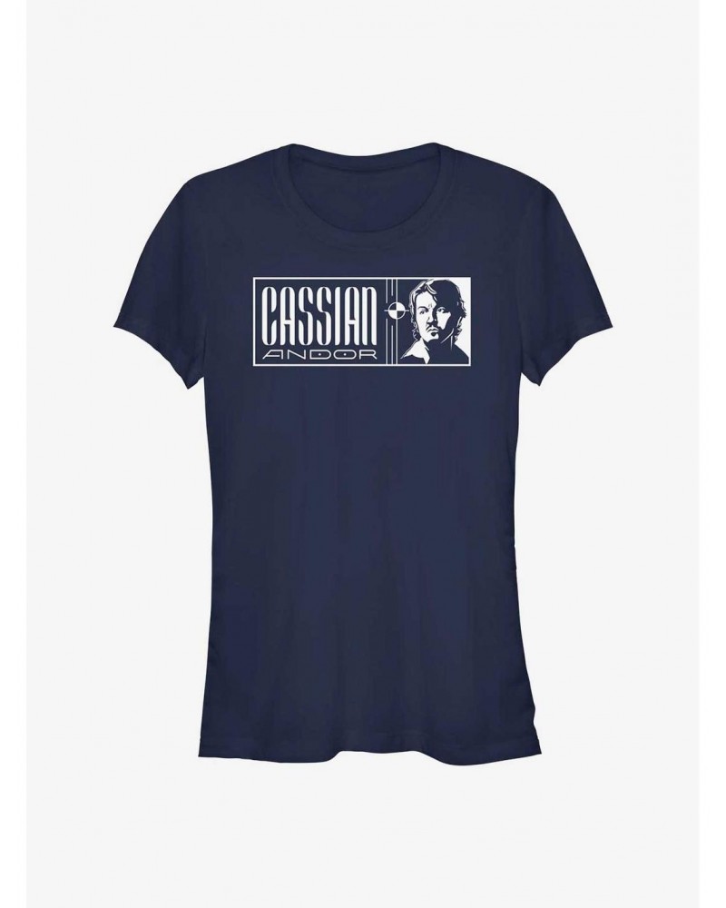 Star Wars: Andor Cassian Portait Girls T-Shirt $5.02 T-Shirts