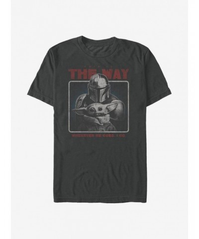 Star Wars The Mandalorian Retro This Is The Way T-Shirt $7.45 T-Shirts