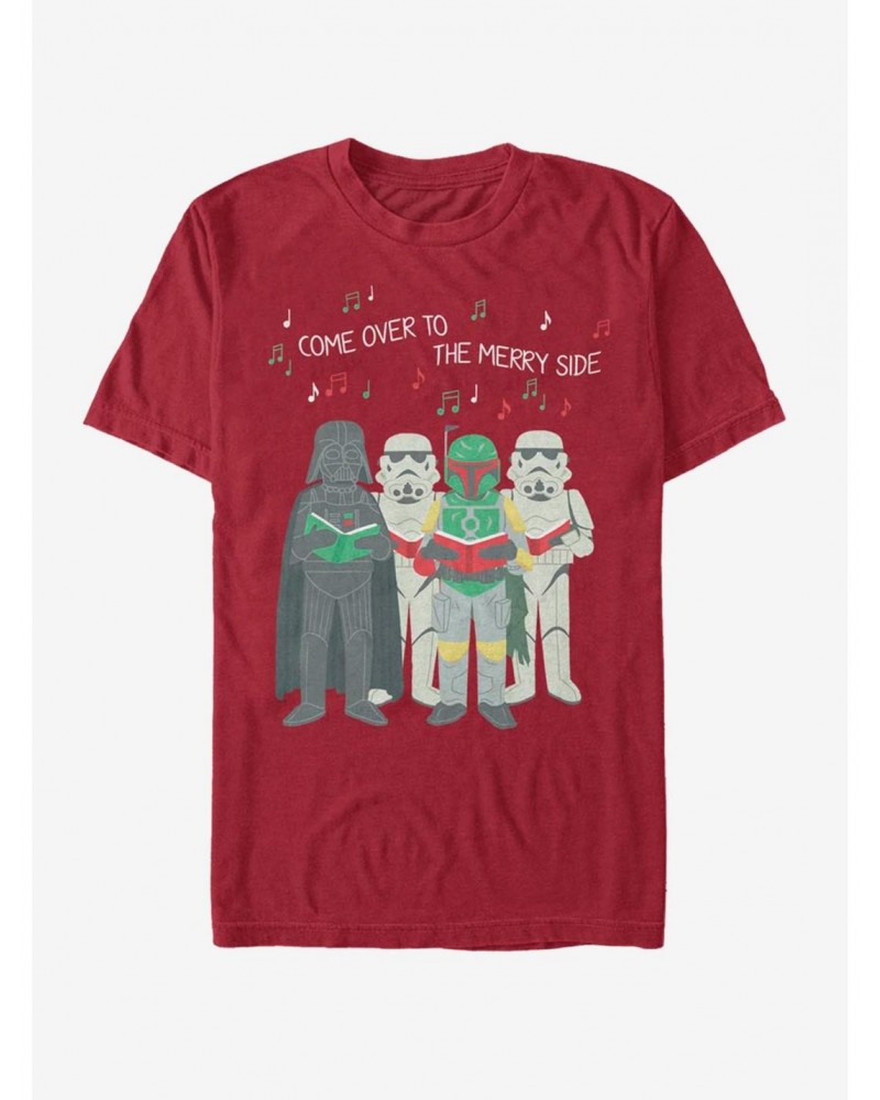 Star Wars Vader Boba Storm Troopers Carolers T-Shirt $6.37 T-Shirts