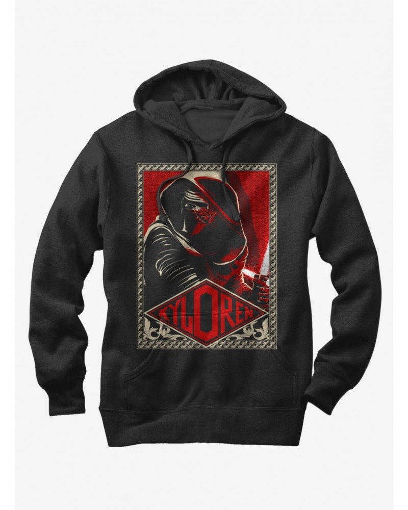 Star Wars Kylo Ren Poster Hoodie $16.16 Hoodies