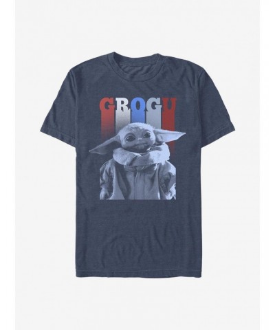 Star Wars The Mandalorian The Child Patriot T-Shirt $4.97 T-Shirts