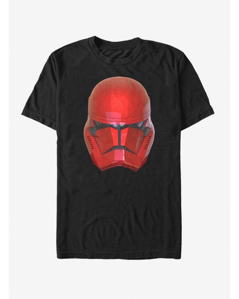 Star Wars Episode IX Rise of Skywalker Red Trooper Red Helm T-Shirt $7.61 T-Shirts