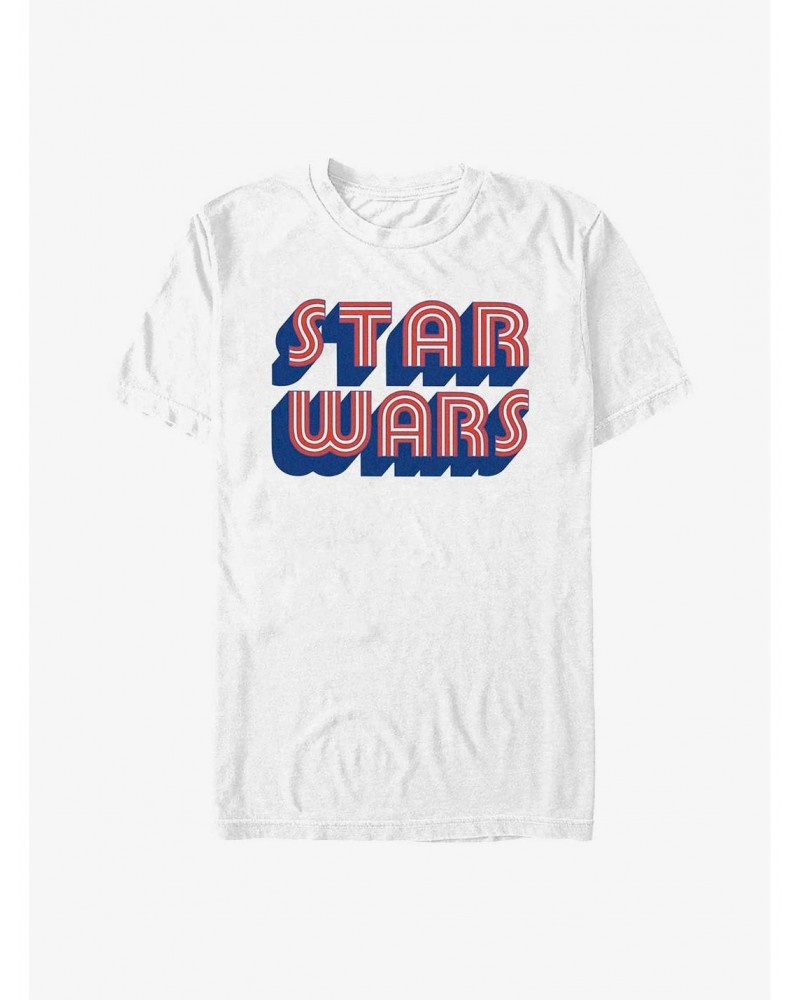 Star Wars Stars and Stripes Logo T-Shirt $5.75 T-Shirts