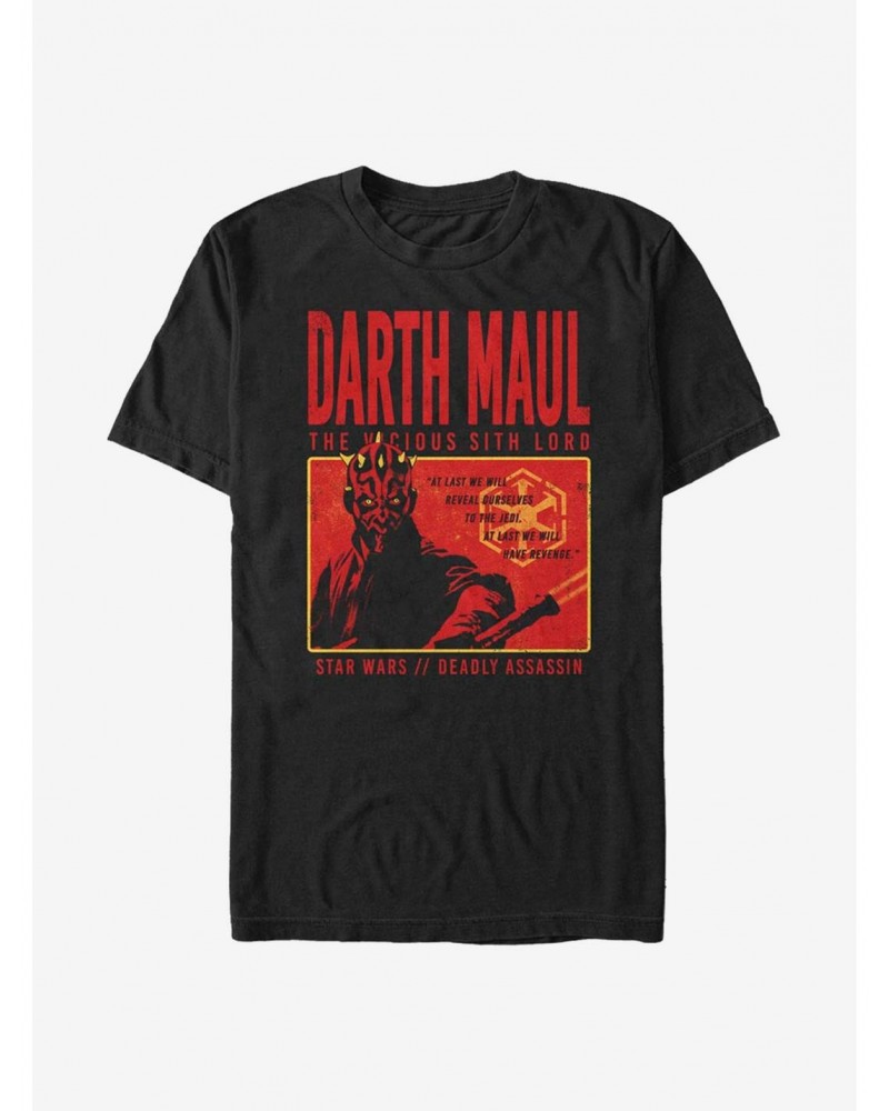 Star Wars Maul Horror Box T-Shirt $6.99 T-Shirts