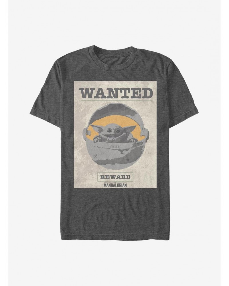 Star Wars The Mandalorian Wanted The Child T-Shirt $6.68 T-Shirts