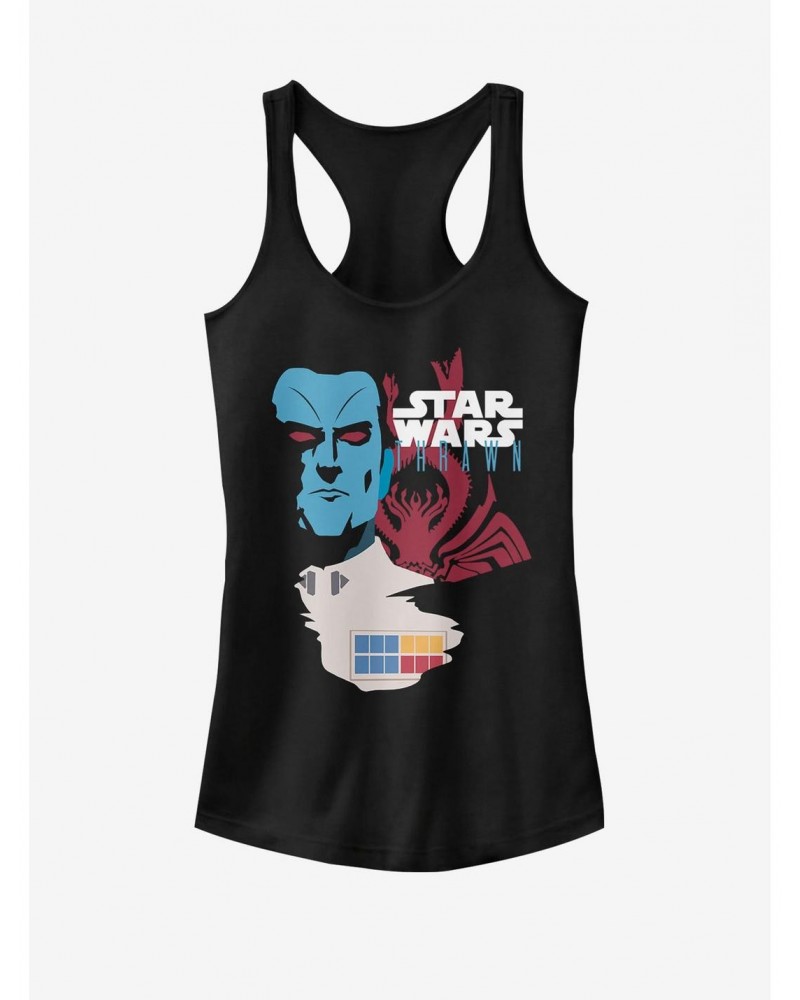 Star Wars Grand Admiral Thrawn Girls Tank Top $7.97 Tops