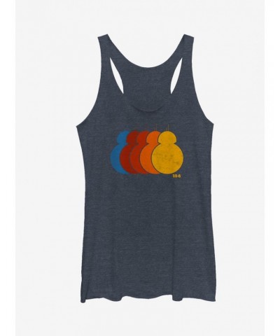 Star Wars BB-8 Retro Rainbow Girls Tanks $8.91 Tanks