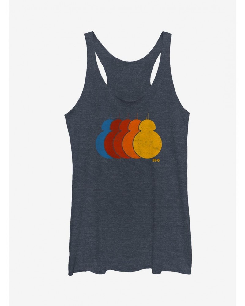 Star Wars BB-8 Retro Rainbow Girls Tanks $8.91 Tanks