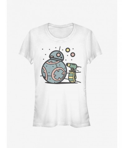 Star Wars Episode IX The Rise Of Skywalker Droid Team Girls T-Shirt $6.15 T-Shirts