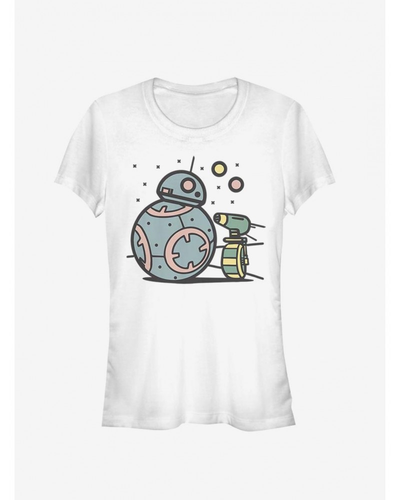 Star Wars Episode IX The Rise Of Skywalker Droid Team Girls T-Shirt $6.15 T-Shirts