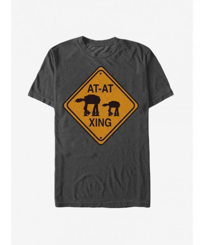 Star Wars AT-AT Crossing Sign T-Shirt $5.90 T-Shirts