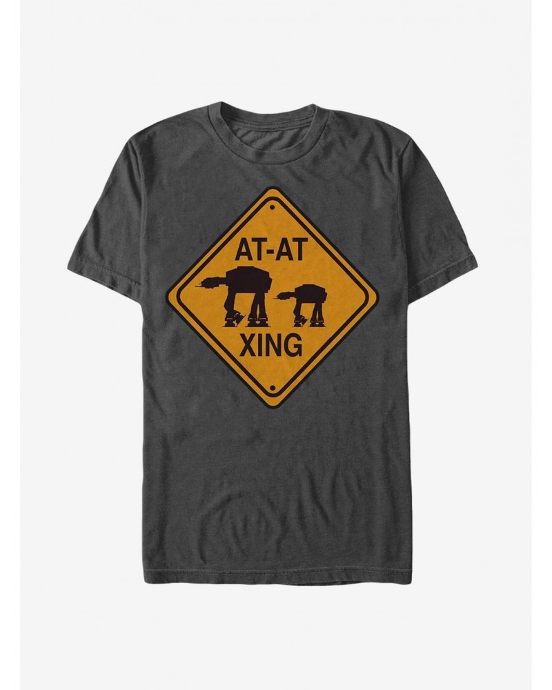 Star Wars AT-AT Crossing Sign T-Shirt $5.90 T-Shirts