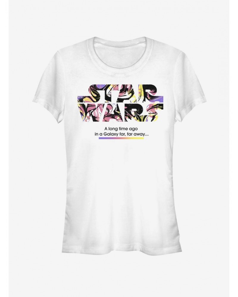 Star Wars Logo Color Pop Girls T-Shirt $6.31 T-Shirts