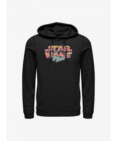 Star Wars Falcon Chase Logo Hoodie $11.14 Hoodies