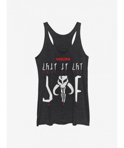 Star Wars The Mandalorian This Is The Way Mando'a Encryption Girls Tank $7.46 Tanks