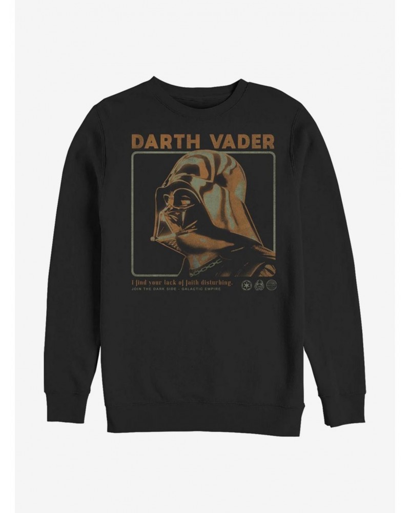 Star Wars Vader Box Crew Sweatshirt $14.17 Sweatshirts