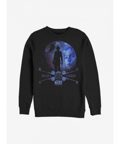 Star Wars Jyn Death Star Galaxy Sweatshirt $11.51 Sweatshirts