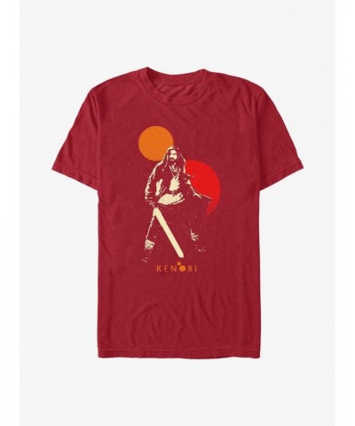 Star Wars Obi-Wan Kenobi Two Suns Hero T-Shirt $5.59 T-Shirts