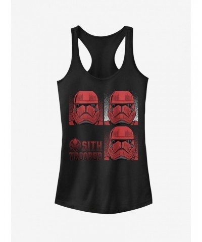 Star Wars Episode IX Rise of Skywalker Red Trooper Sith Trooper Girls Tank $9.76 Tanks