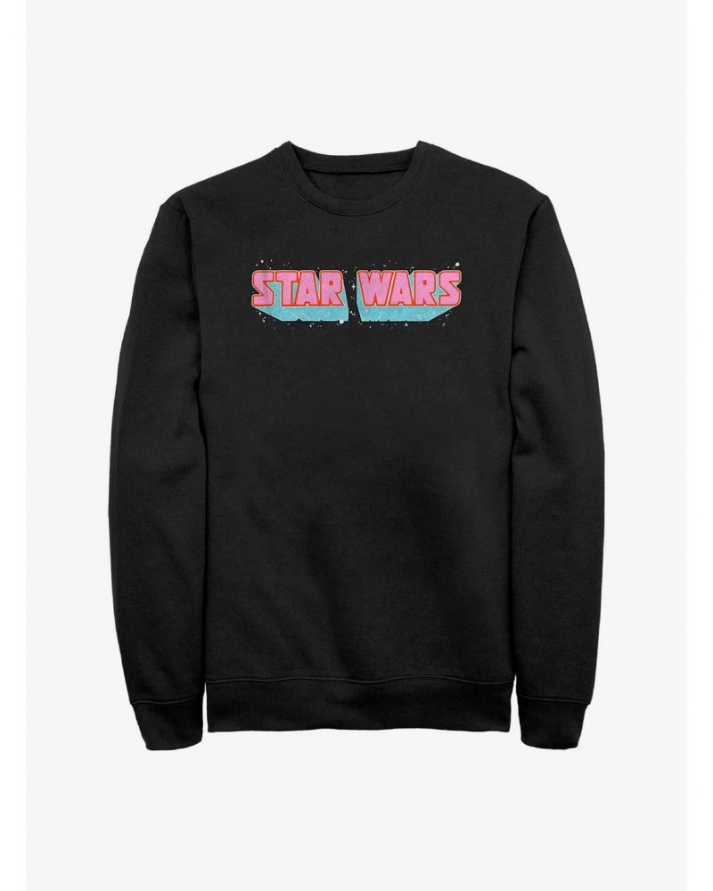 Star Wars Galaxy Logo Sweatshirt $10.63 Sweatshirts