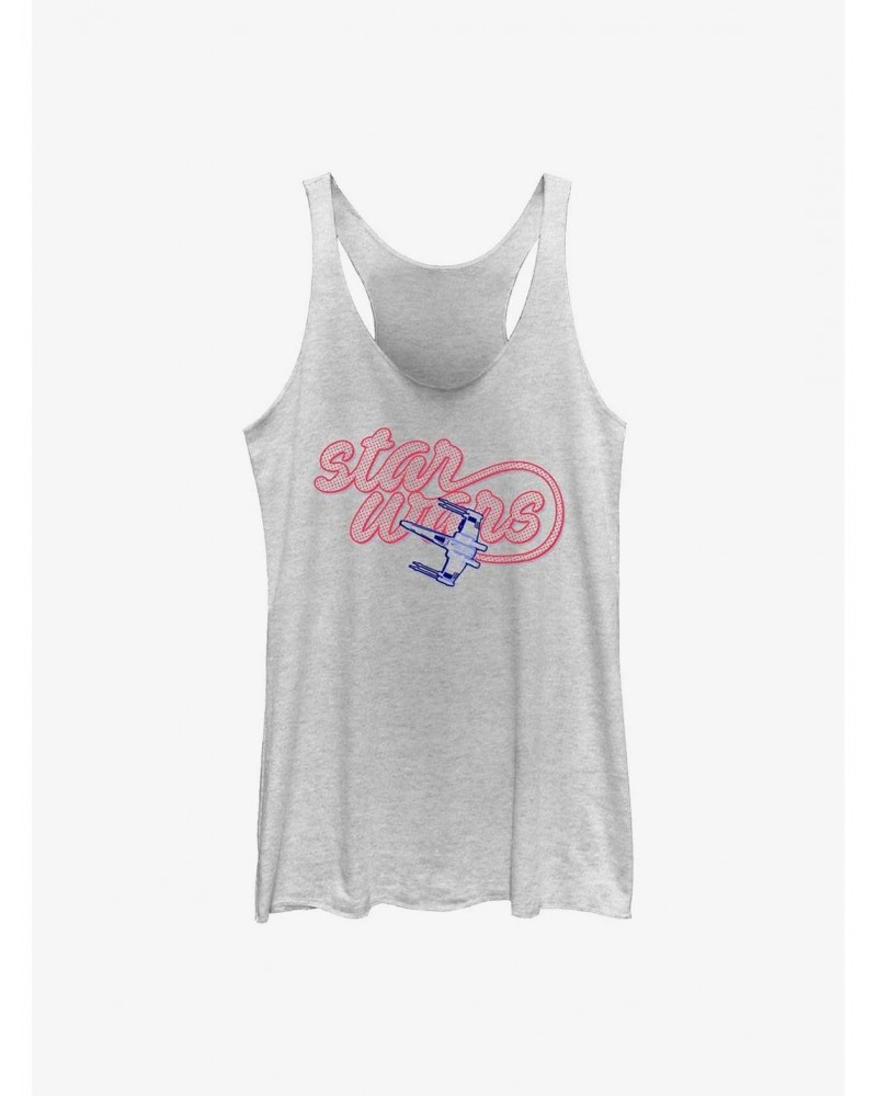 Star Wars X-Wing Flight Logo Girls Tank $10.36 Tanks