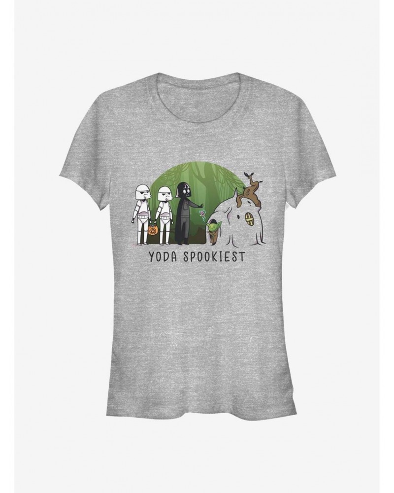 Star Wars Yoda Spookiest Girls T-Shirt $5.34 T-Shirts