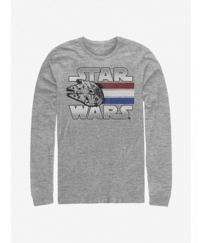 Star Wars Falcon Blast Off Long-Sleeve T-Shirt $10.79 T-Shirts